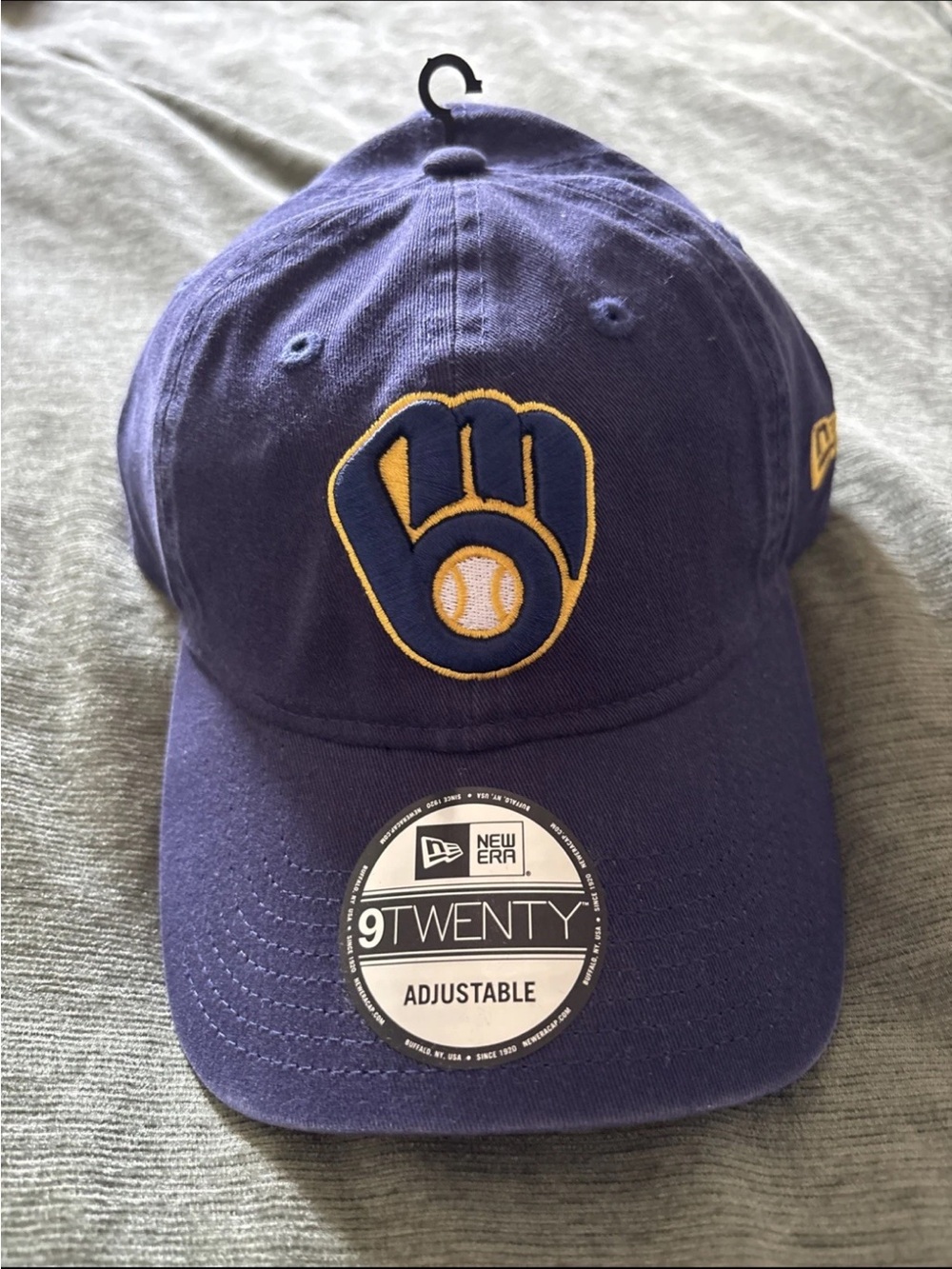 New Era Adjustable Baseball Cap Milwaukee Brewers MLB